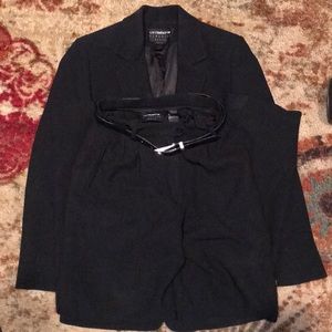 Women’s 3 piece black suit